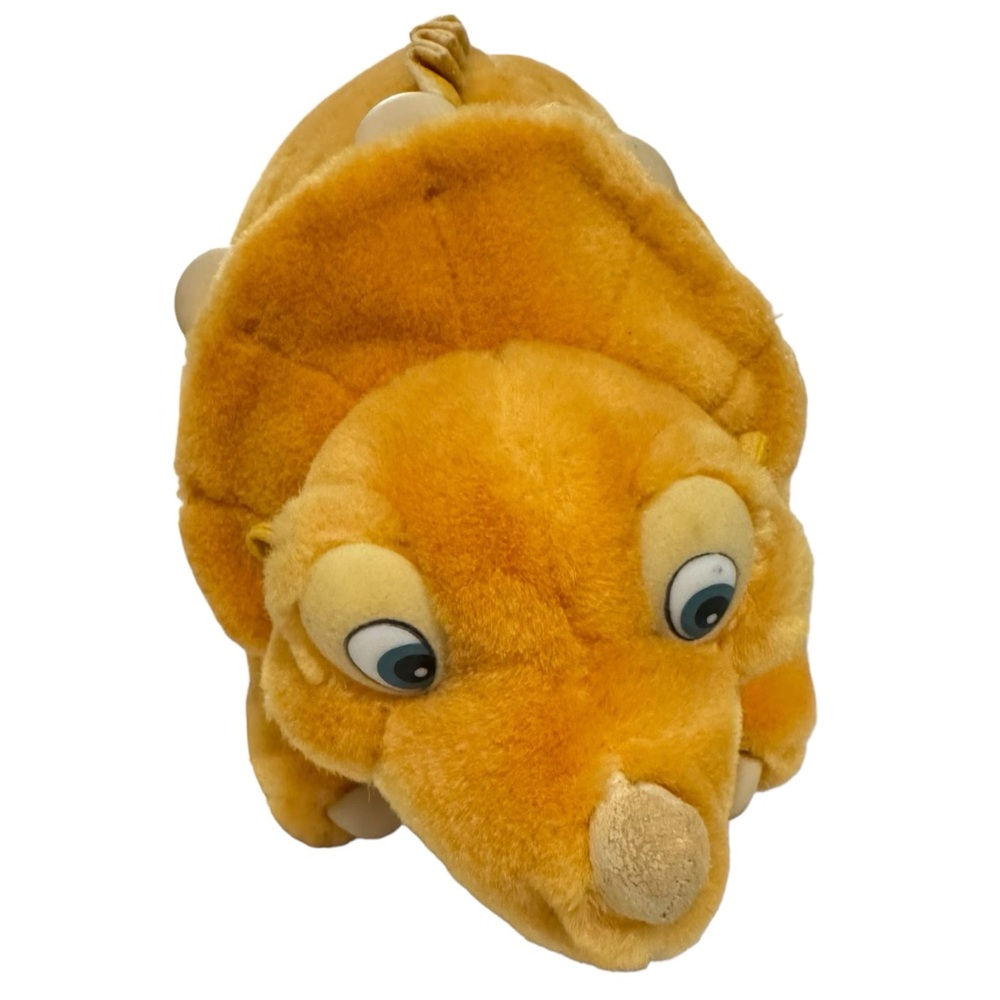 VINTAGE 1988 THE LAND BEFORE TIME CERA TRICERATOPS STUFFED ANIMAL PLUSH TOY